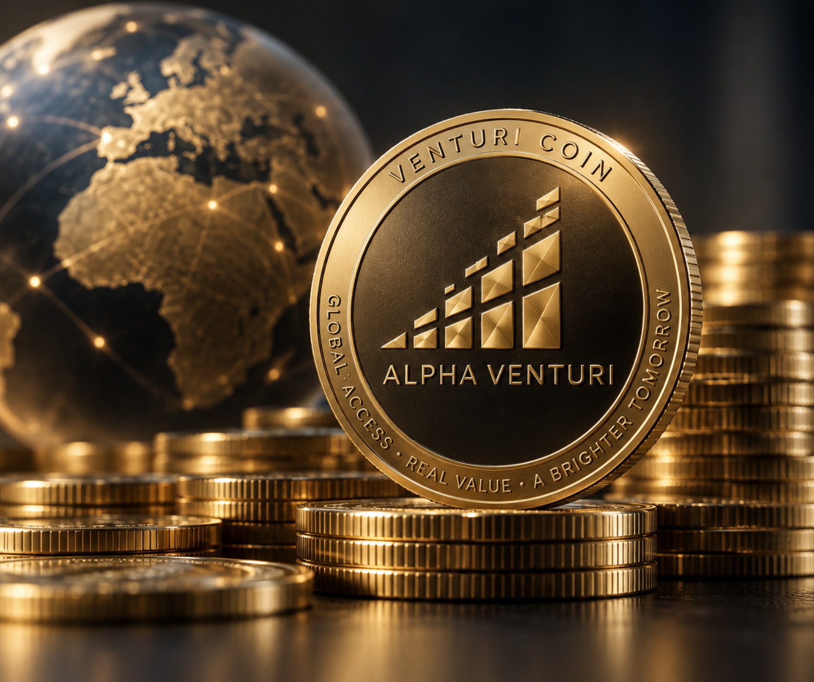 Venturi Coin — approved concept artwork